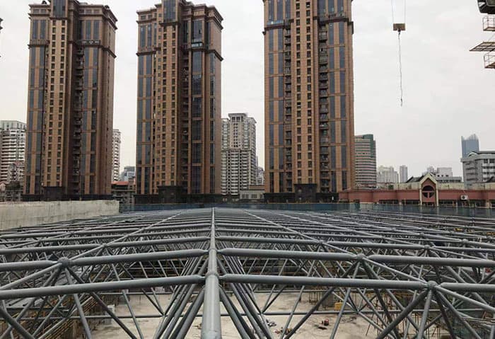 西安螺栓球网架结构