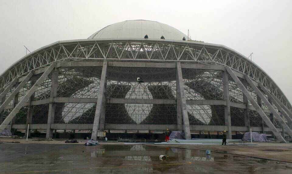 西安温泉馆网架工程