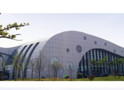 西安会议中心外景网架工程